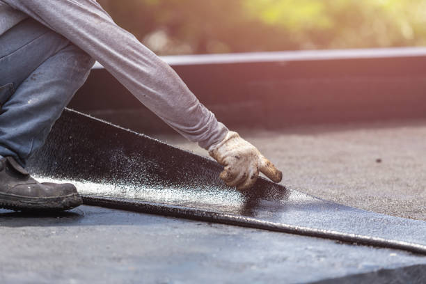 Professional Basement Waterproofing technician working in Riverdale, NJ